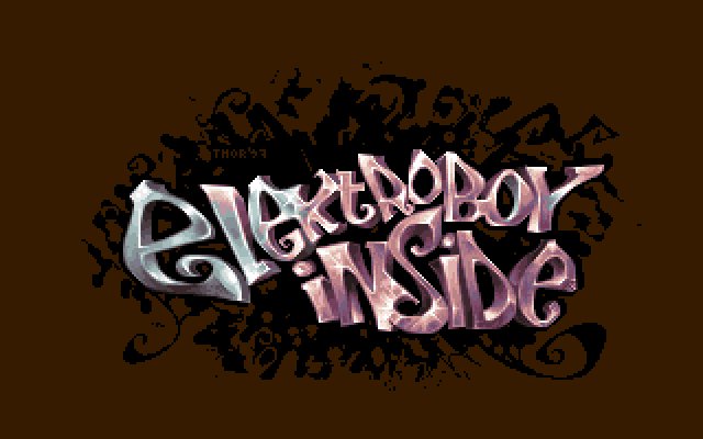 Logo for Amiga-demo "Elektroboy Inside" by Smoke